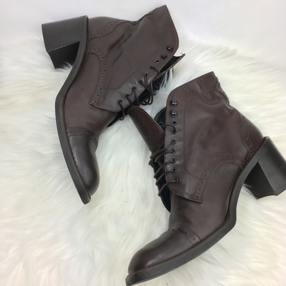 Oval Room lace up women’s boots size 9 - Picture 6 of 7